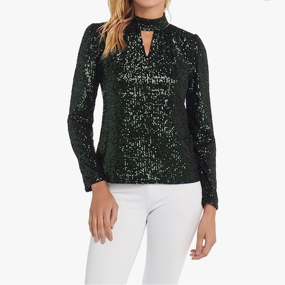 Cable & Gauge Tops Cable Gauge Sequined Top Poshmark